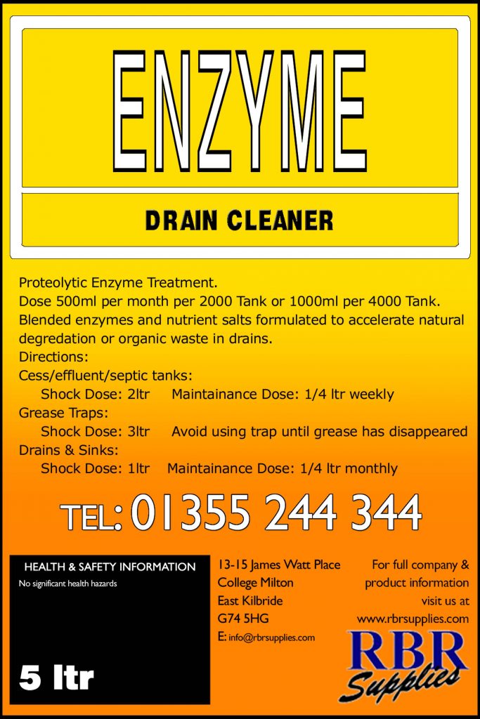 Enzyme Drain Cleaner RBR